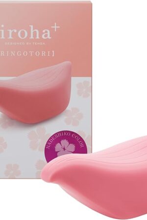 iroha iroha+ Tori Renewal Pleasure Item Vibrator for Women, Clitoral Waterproof Rechargeable Vibrator, Nadeshiko Color