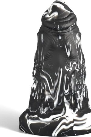 95"Large Anal Plug, 256" to 422" XXL Silicone Anal Stretcher, Anal Dilator with Suction Cup, Huge Monster Anal ButtPlug for Advanced Training, Realistic Giant Dildo-Style Sex Toy for Men and Women