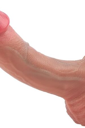 10 Inch Realistic Huge Thick Dildo, Ultra Real Girthy XL Dildos with Strong Suction Cup, Soft Lifelike Big Silicone Dildo for Anal Play, Hands-Free Large Penis Adult Sex Toys for Women Men Couples