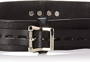 Deluxe Locking Bondage Belt, Black, sv545
