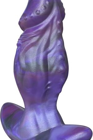 6'' Large Anal Butt Plug Realistic Anal Dildo with Big Knot,Fantasy Male Prostate Massager Wearable Buttplug,Thick Anus Dilator Anal Trainer Stretcher,Silicone Anal Sex Toys for Men Women Gay Couples