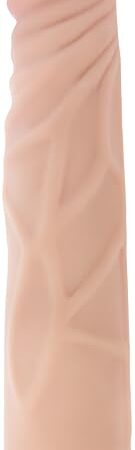 Blush Novelties X5 Plus Soft Realistic Feel Dildo - 7.5 Inch Length and 1.5 Inch Width - Poseable Bendable Flexible Spine to Work with Your Body Beautifully - Hand Sculpted - Sex Toy for Adults