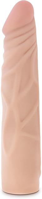 Blush Novelties X5 Plus Soft Realistic Feel Dildo - 7.5 Inch Length and 1.5 Inch Width - Poseable Bendable Flexible Spine to Work with Your Body Beautifully - Hand Sculpted - Sex Toy for Adults