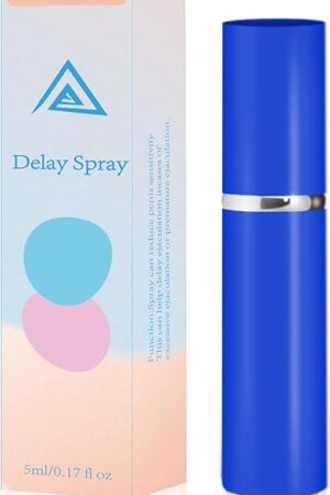 Enhancers - Desensitizing Delay Spray for Men, Clinically Proven to Help Men Last Longer in Bed 0.17 FL OZ