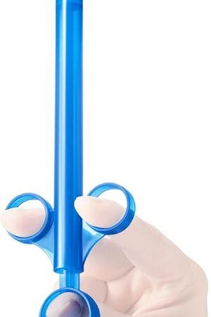 XESSO Lube Applicator Syringes, Silicone Lubricant Shooter, Vaginal & Waterbased Personal Lubricant Injector, Easy Clean and Reusable