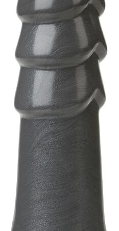 Doc Johnson American Bombshell - B-7 Warhead - Vac-U-Lock Compatible Dildo - for Adults Only, Gunmetal Grey