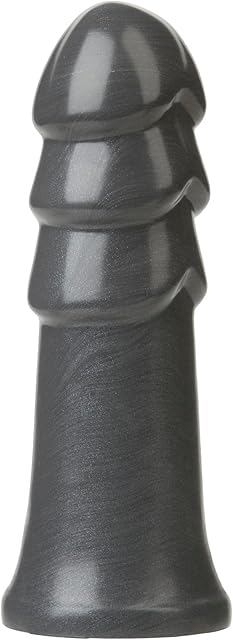 Doc Johnson American Bombshell - B-7 Warhead - Vac-U-Lock Compatible Dildo - for Adults Only, Gunmetal Grey