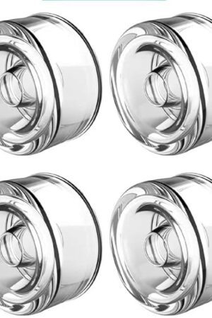 4 Pack Universal Silicone Penis Pump Sleeve Replacement, Male Penis Vacuum Pump Seal Cover Enhancement Growth Pump Cap Sex Toy Extender Accessory for Men