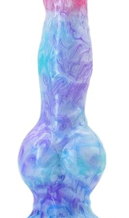Dog Knot Dildo,Realistic Animal Knotted Dildos with Hands-Free Powerful Suction Cups Lifelike Silicone Wolf Dildos Adult Anal Plug Sex Toys for Beginners Couples