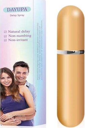 Enhancers - Desensitizing Delay Spray for Men clinically Proven to Help You Last Longer in Bed - delay sprayer-5ml