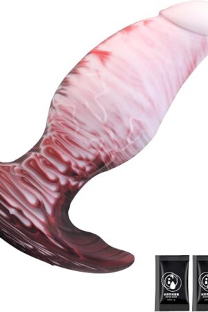 5.1" Anal Stretcher S Butt Plug Large Anal Plug,Large Anal Dildo Silicone Anal Toys with Curved Base,Adult Toys for Advanced Men Women