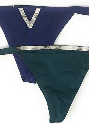 Bombshell Shine Very Sexy Thong Panty, Bundle of 2