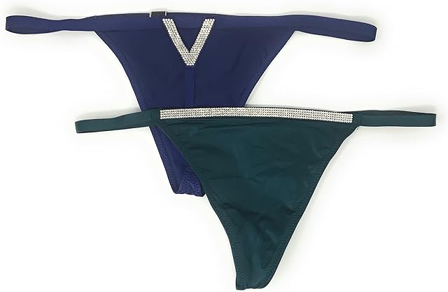Bombshell Shine Very Sexy Thong Panty, Bundle of 2