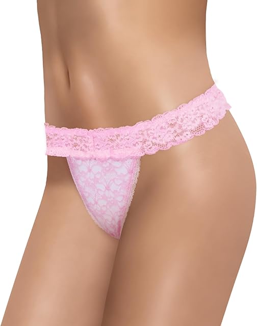 Lace Band Tucking Gaff Thong Panties Smooth Hiding Gaff Shaping Briefs for Crossdressers