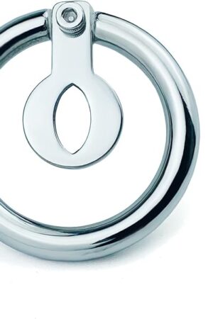 Flat Lock Heavy Duty Steel Chastity Device Men's cb Lock Metal lid Lock Short Penis cage Adult Toy Sex Series Chastity Device SM Sex Toy