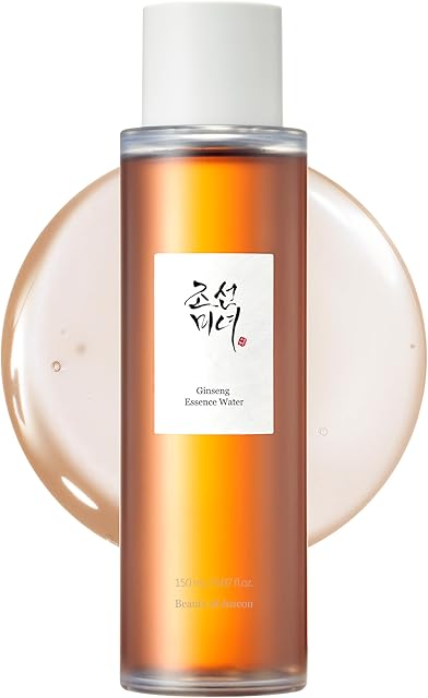 Beauty of Joseon Ginseng Essence Water Hydrating Face Toner for Dry, Dull Skin Korean Moisturizing Skin Care for Men and Women 150ml, 5 floz