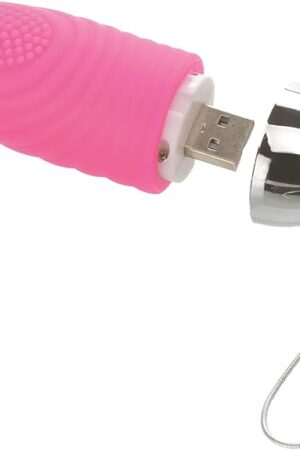 Adam & Eve Turn Me On Rechargeable Bullet Vibrator with Wireless Remote Control, Internal G Spot Clitoral Stimulation Female Adult Sex Toys for Women & Couples, 36 Vibrating Speeds 35 in, Pink