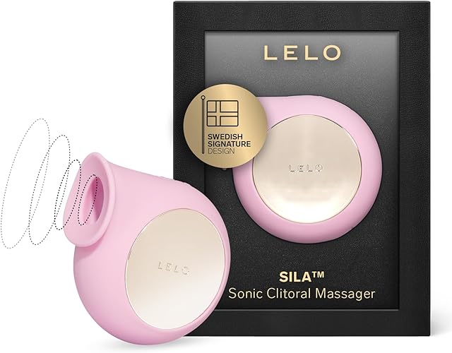 LELO SILA Sonic Clit Sucker, Waterproof Vibrator for Women, Adult Toys Vibrators Sex Toys for Women with Gentle External Stimulation, Pink