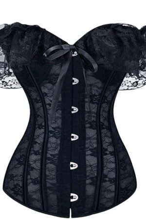 Women Corset Top Gothic Sexy Bustier Lingerie Waist Trainer Costume Tops