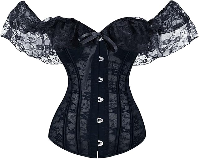 Women Corset Top Gothic Sexy Bustier Lingerie Waist Trainer Costume Tops