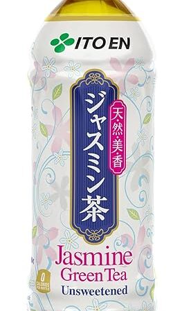 Ito En Jasmine Green Tea Unsweetened , 0 Calories , 169 Fluid Ounce (Pack of 12)
