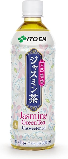 Ito En Jasmine Green Tea Unsweetened , 0 Calories , 169 Fluid Ounce (Pack of 12)