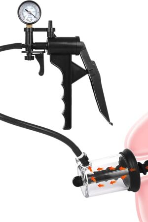 Anal Pump, Anal Expander, Anal Vacuum Training with Threaded Butt Plugs, Male Prostate Massage, Vagina Stimulator, Adult Sex Toys for Men or Women