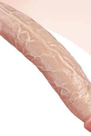 134 Inch Realistic Big Dildo Sex Toy, Huge Thick Dildo with Strong Suction Cup for Hands-Free Play, Harness Strap on PVC Dildos for Vagina Anal Stimulation