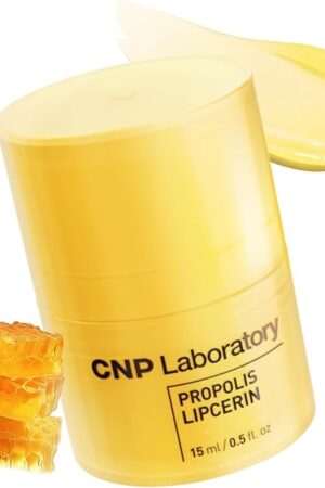 CNP Honey Lip Butter - Propolis Lipcerin? 01 Original, Hydrating Overnight Manuka Lip Balm & Mask, 12hr Long-Lasting Moisture, Korean Skin Care, 05 floz