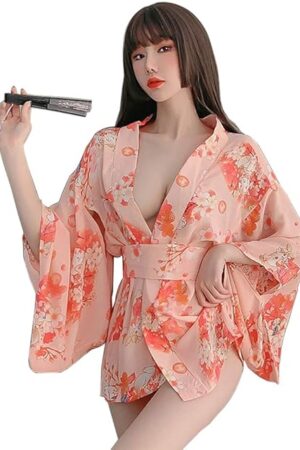 Women Lingerie Sexy Lingerie Japanese Retro Kimono Dress Cosplay Japanese Kimono Suit