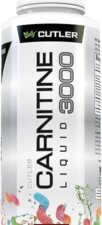 Cutler Nutrition Liquid L-Carnitine Supplement with Acetyl L-Carnitine & L-Carnitine Tartrate Forms - Pre Workout Formula for Optimal Absorption, Energy & Muscle Support