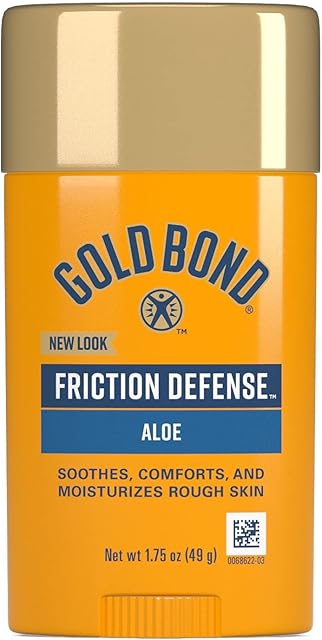 Gold Bond Friction Defense Stick, 175 oz, With Aloe to Soothe, Comfort & Moisturize Rough Skin