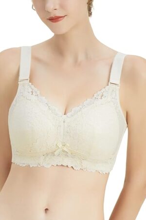 Wireless Full Figure Plus Size Minimizer Lightly Lined Cups Womens Bra