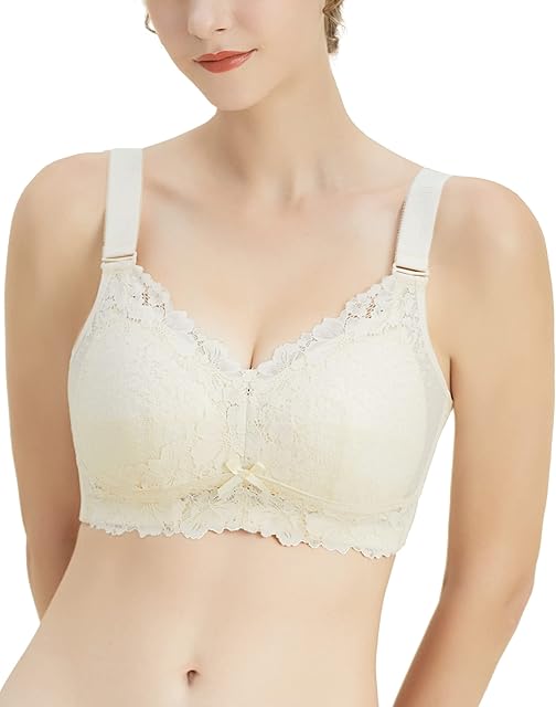 Wireless Full Figure Plus Size Minimizer Lightly Lined Cups Womens Bra