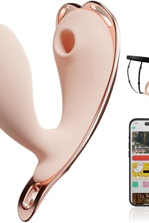 Wearable Panty Vibrators Adult Sex Toys - Adult Toy G Spot Clitoral Stimulator with 10 Vibration & Suction Modes, Clit Sucker Sexual Pleasure Tools for Women for Women Couples Pleasure