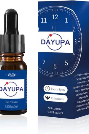 DAYUPA-Enhancers-Natural Delay Drops for Men -Herbal Desensitizing Delay Drops for Lasting Longer in Bed-Quick Acting Climax Control-5ml