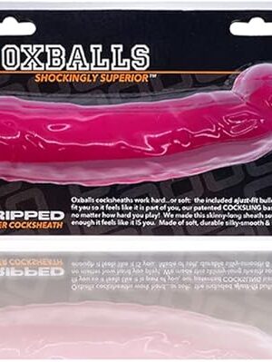 Blue Ox Designs Oxballs 76927: Muscle Ripper Cocksheath, Hot Pink