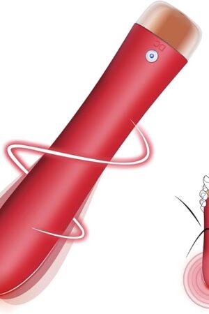 Vibrator Sex Toys Dildo, Powerful G Spot Vibrator Anal Toy with 10 Vibration Modes, Soft Silicone Dildo and Adult Toy - USB Rechargeable Adult Sex Toys & Games for Couple (Red)