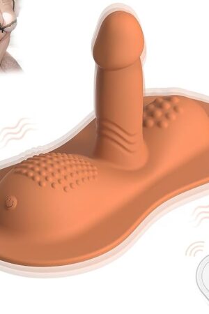 Women Sex Toys Sit and Ride Vibrators Dildo with 10 +10 Vibrating Modes, REYHKINO Remote Control Vibrator Clit Anal G Spot Double Stimulator, Monster Dildo Adult Sex Toy Games for Women Men Couples