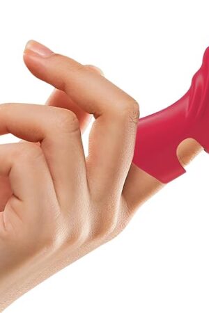 Finger Vibrator Mini Sex Toy for Women - G Spot Vibrator Nipple Clitoral Stimulator with 5 Vibrations - Quiet Pocket Vibrator Adult Sex Toys Female Sexual Pleasure Tools for Women and Couple