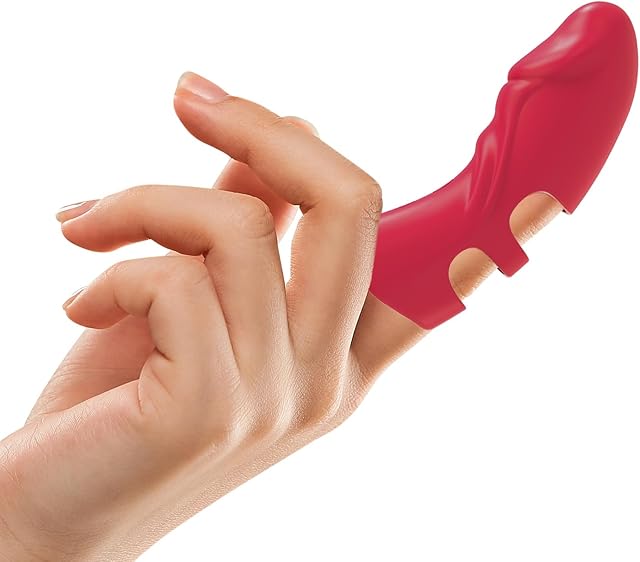 Finger Vibrator Mini Sex Toy for Women - G Spot Vibrator Nipple Clitoral Stimulator with 5 Vibrations - Quiet Pocket Vibrator Adult Sex Toys Female Sexual Pleasure Tools for Women and Couple