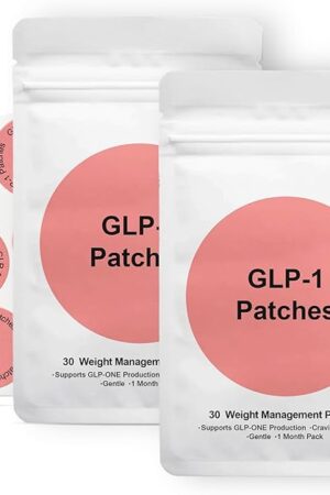 Glp-1 Patches for Unisex, 2 Packs, 60 Patches