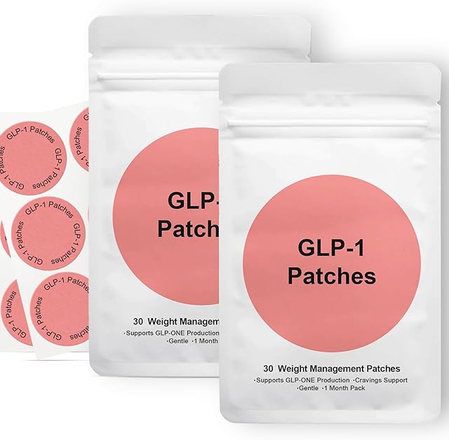 Glp-1 Patches for Unisex, 2 Packs, 60 Patches