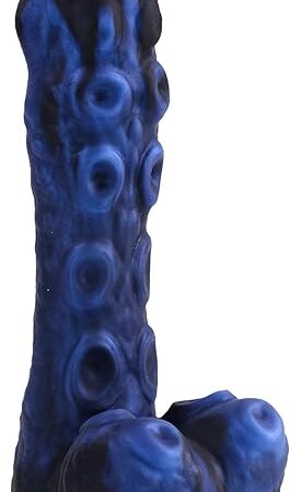 Fort Troff Tendril Thruster - Comes w/Remote - Portable Sex Toy w/Multiple Modes - Rechargeable & Long-Lasting Battery - Intimate Adult Toy - Dildo & Prostate Massager - Blue