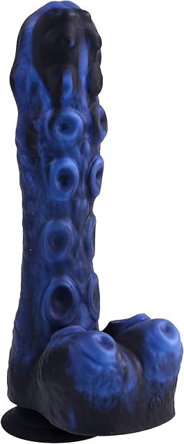 Fort Troff Tendril Thruster - Comes w/Remote - Portable Sex Toy w/Multiple Modes - Rechargeable & Long-Lasting Battery - Intimate Adult Toy - Dildo & Prostate Massager - Blue