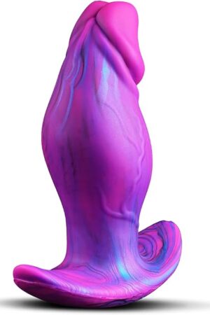 55" Large Butt Plug Big ButtPlug, Silicone Butt Plug Realistic Anal Plugs Big Anal Trainer with Anchor Shape Base, Soft Gay Sex Toys for Stretch, Adult Sex Toys for Men Women Couples, S