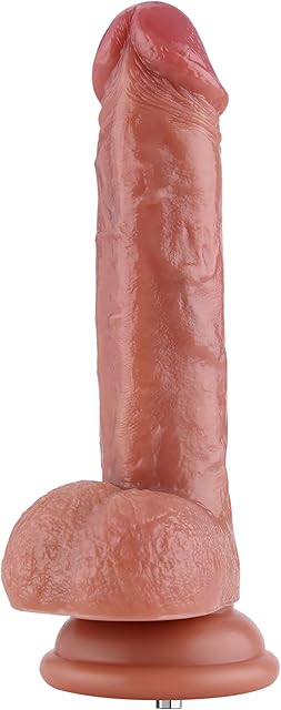 Hismith 68" Dual-Density Dildo, 5" Insertable Realistic Penis with KlicLok System, Hands-Free Play Soft Sex Toy - Beginner Series