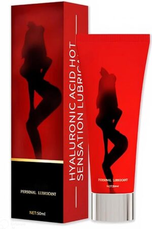 Ice & Fire Water-Based Lubricant - Fast-Acting Orgasm Gel for Oral & Intimate Play | Long-Lasting, Sensitive Skin Safe (Fire)