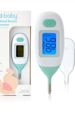 Frida Baby Rectal Thermometer for Baby Digital Fever Thermometer for Babies, Newborns & Infants, FSA/ HSA Eligible