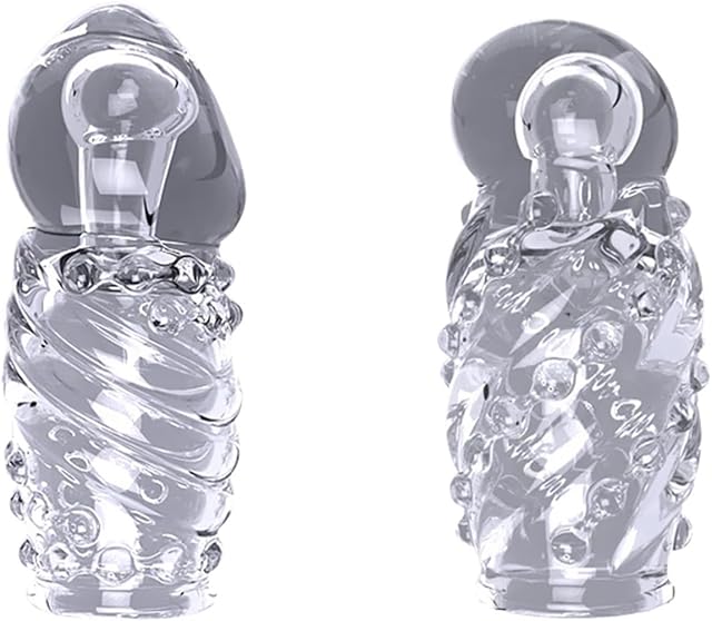 Generic Spikes Condoms Cock Rings Penis Enlargement for Men Glans Extender Delay Exerciser Dick Sleeve Sex Toys (Color : B)